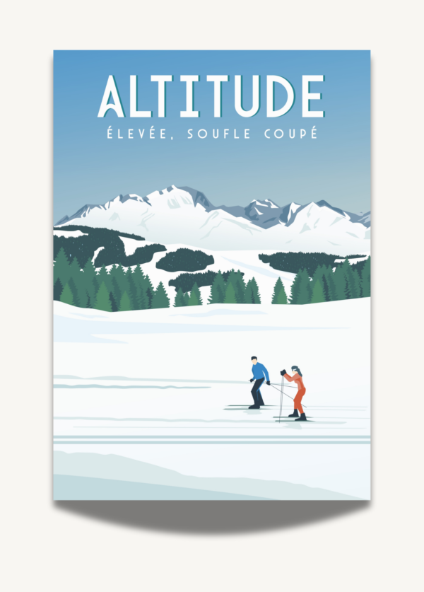 Altitude élevée, souffle coupé