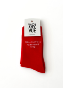 Chaussettes qui skient vite