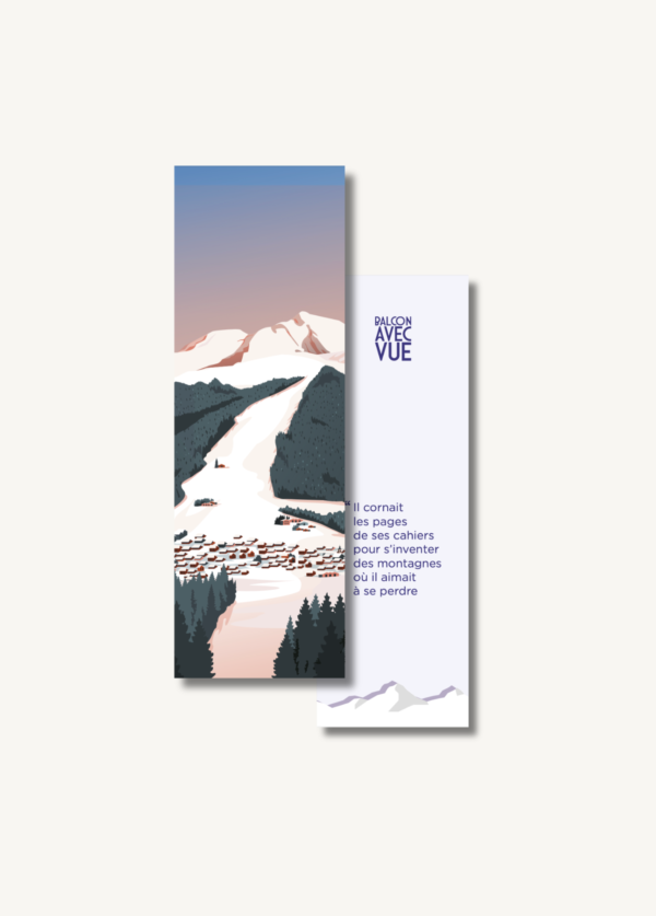 Marque-page Notre-Dame-de-Bellecombe | Mont-Blanc