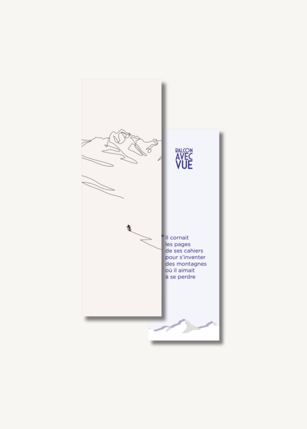 Marque-page La Saulire