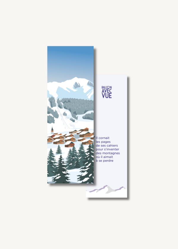 Marque-page Les Saisies | Village