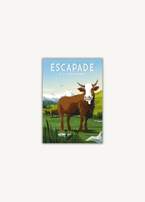 Magnet Escapade à la montagne