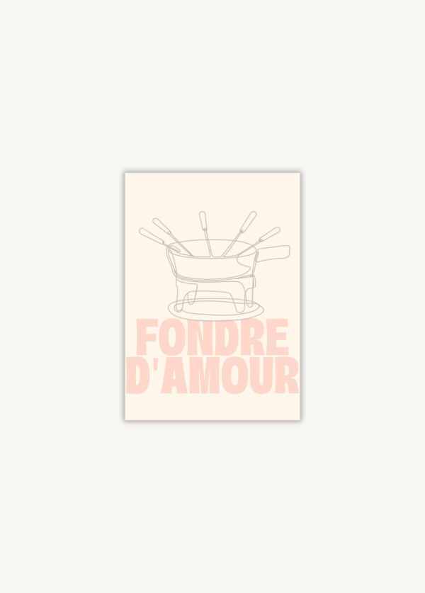 Magnet Fondre d'amour