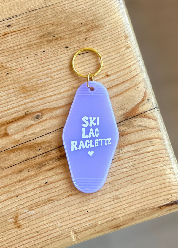 Porte-clés | Ski, lac, raclette