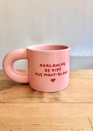 Mug | Avalanche de kiff vue Mont-Blanc
