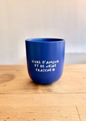 Tasse | Vivre d'amour et de neige fraîche
