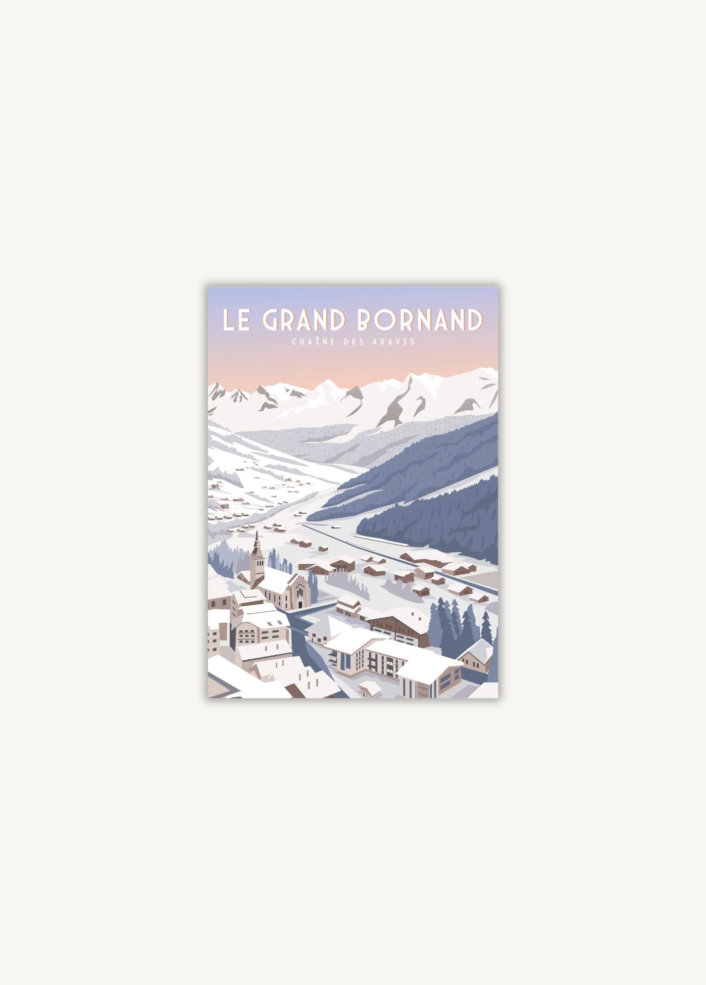 Magnet Le Grand Bornand | Chaine des Aravis